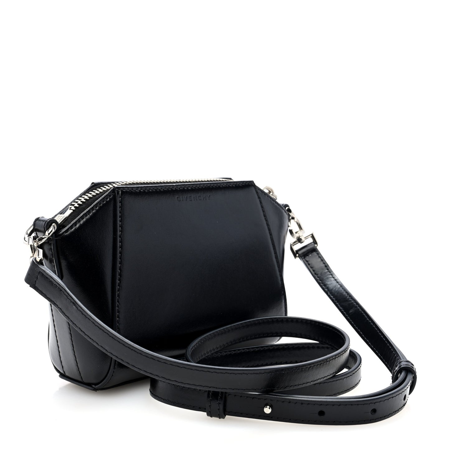 Smooth Calfskin Nano Antigona Black