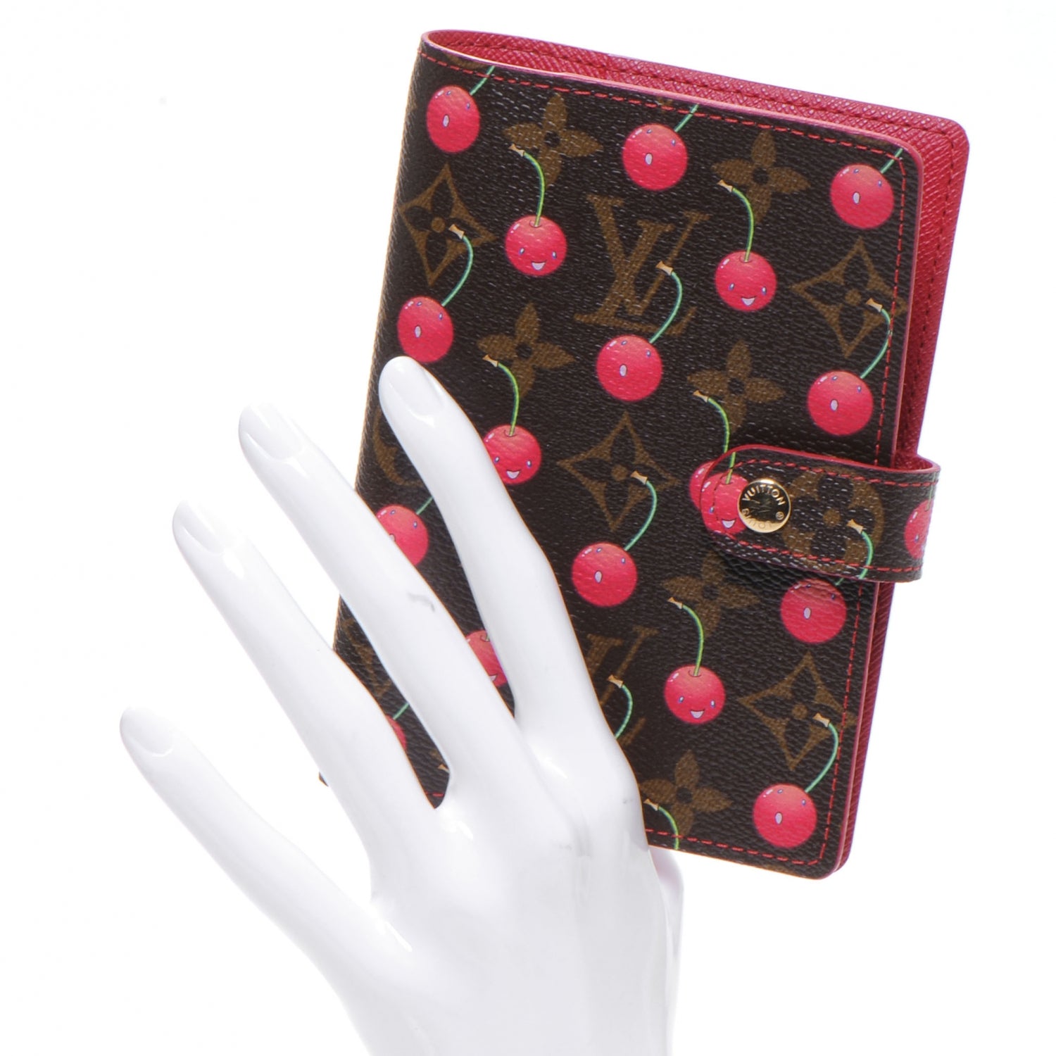 Louis Vuitton Monogram Cerises Small Ring Agenda Cover 2 of 7