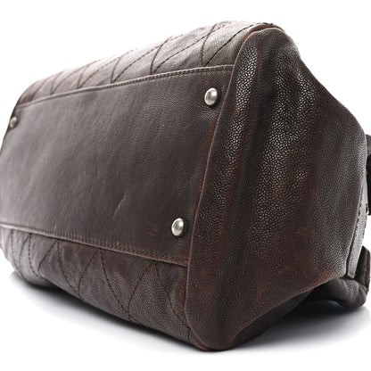 Chanel Caviar Large Outdoor Ligne Doctor Bag Brown 10 of 10