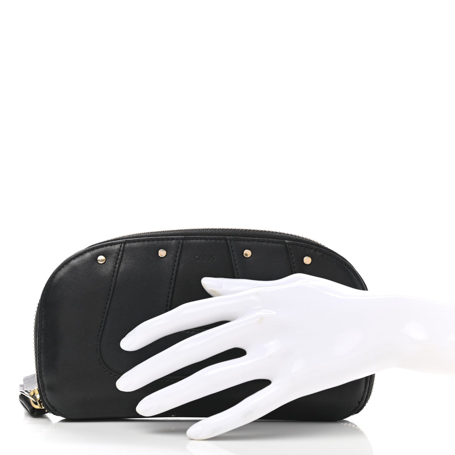 Calfskin Hayley Wallet Black