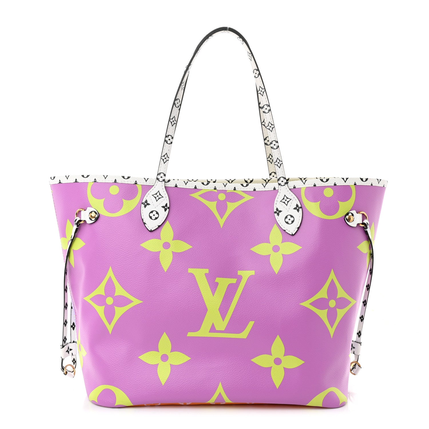 Louis Vuitton Monogram Giant Neverfull MM Pink Lilac 3 of 11