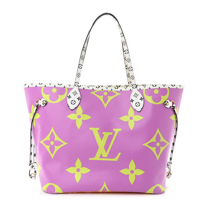 Louis Vuitton Monogram Giant Neverfull MM Pink Lilac 3 of 11