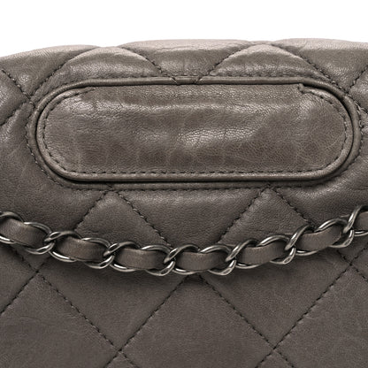 Chanel Washed Lambskin Jumbo Take Away Flap Grey 8 of 11