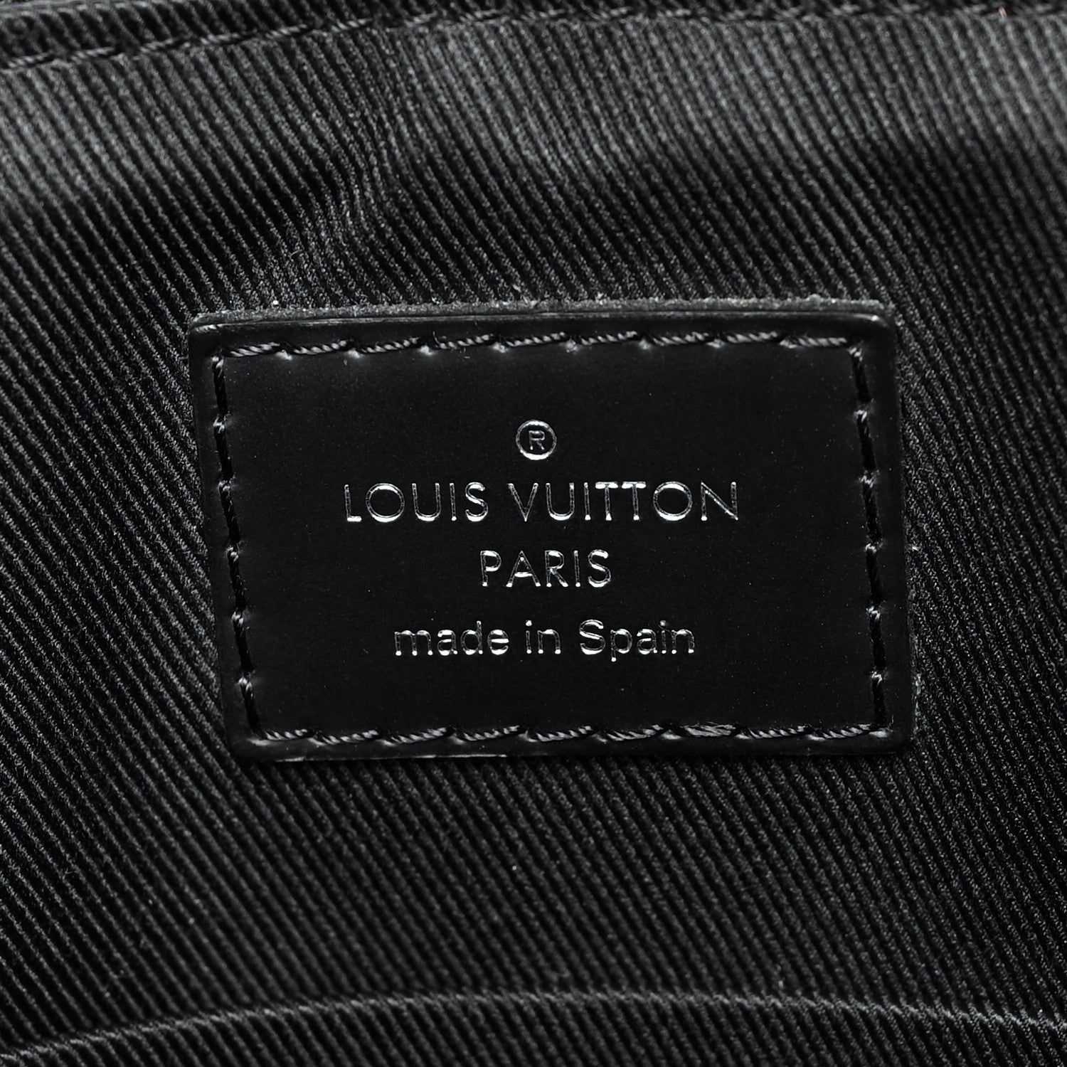 Louis Vuitton Monogram Eclipse District PM Black 6 of 9