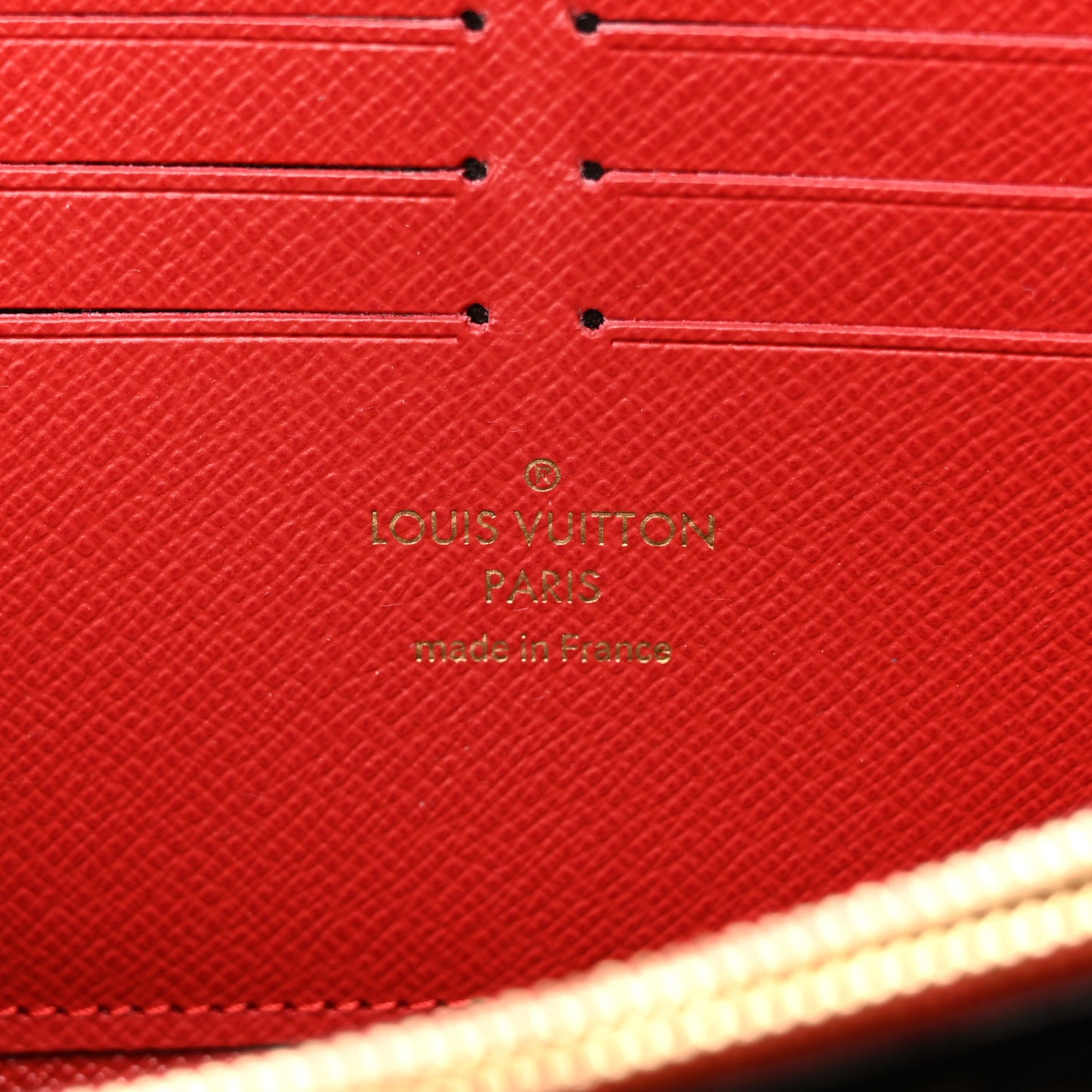 Monogram Retiro Zippy Wallet Cherry