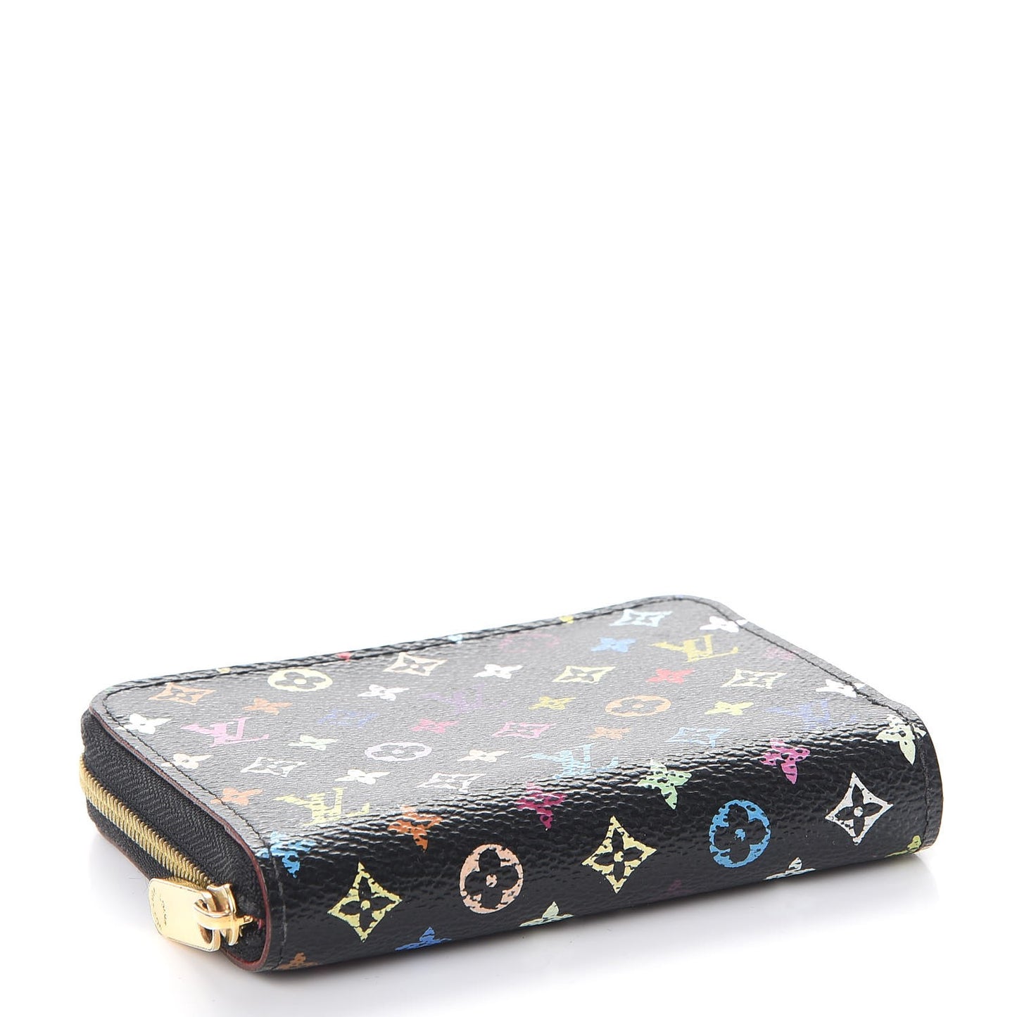 Monogram Multicolor Zippy Coin Purse Black Grenade