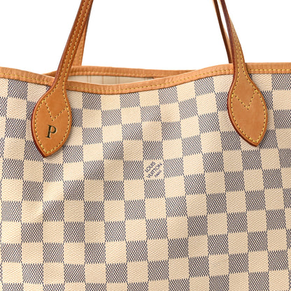 Louis Vuitton Damier Azur Neverfull MM 8 of 10