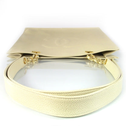 Chanel Caviar Shopper Tote Light Beige 4 of 11
