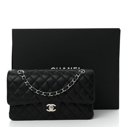 Chanel Caviar Quilted Medium Double Flap Black 11 of 11