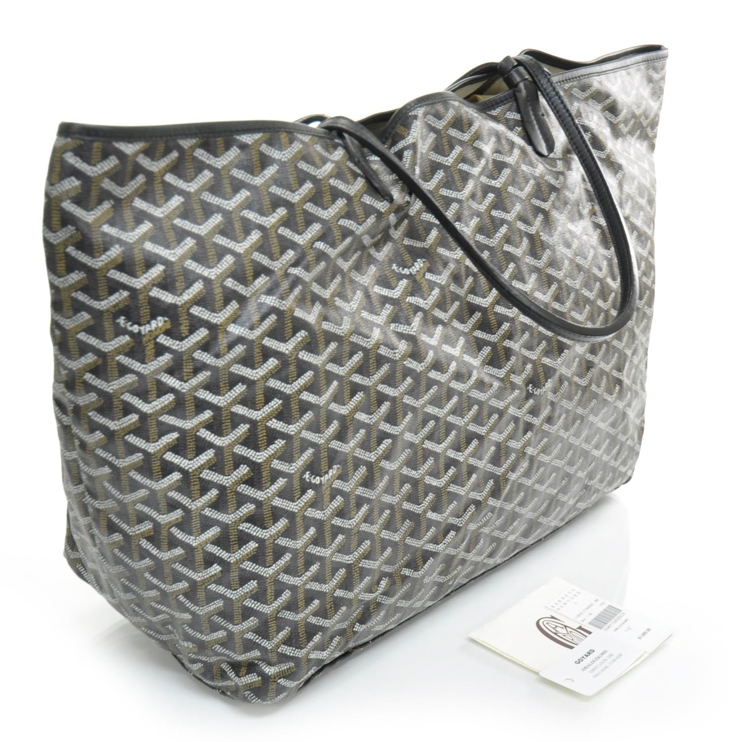 Goyard Goyardine Saint Louis GM Black 3 of 7