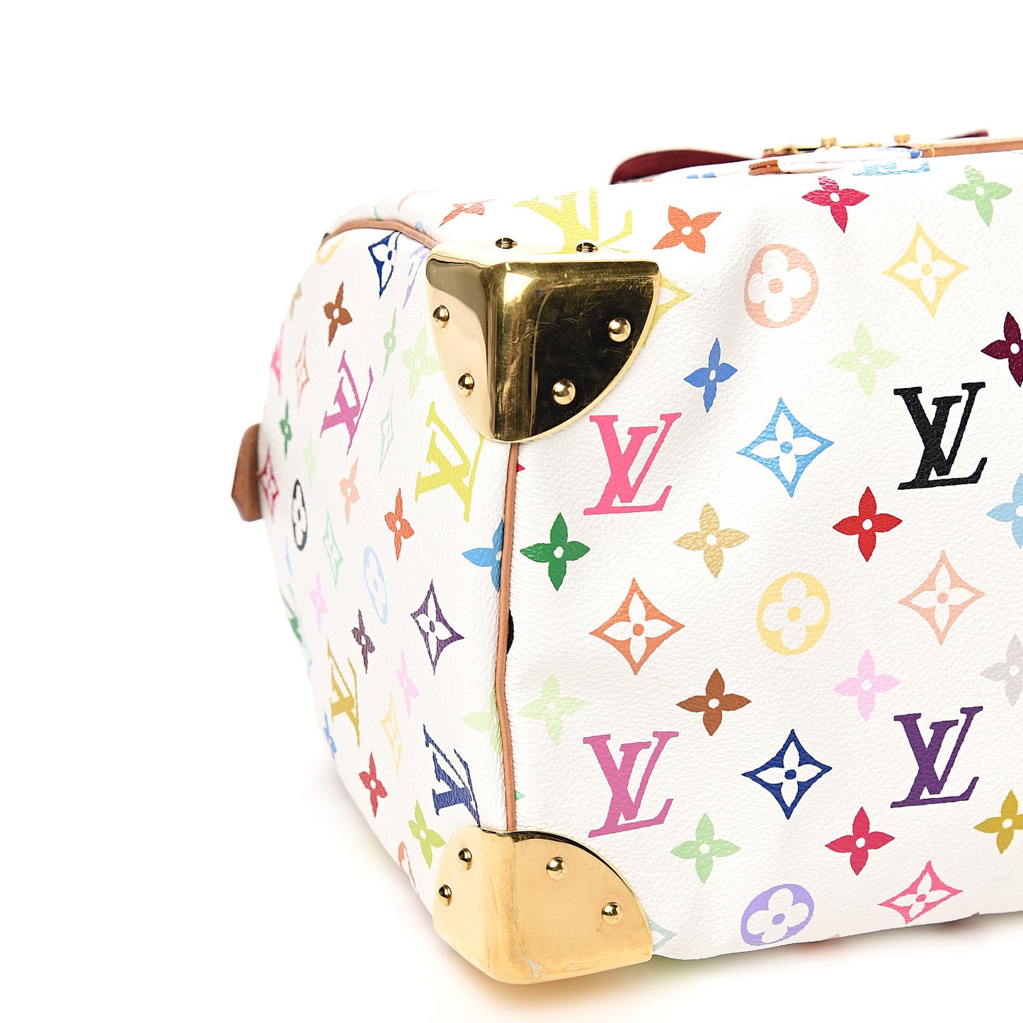Monogram Multicolor Speedy 30 White