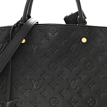 Louis Vuitton Empreinte Montaigne GM Black 8 of 17