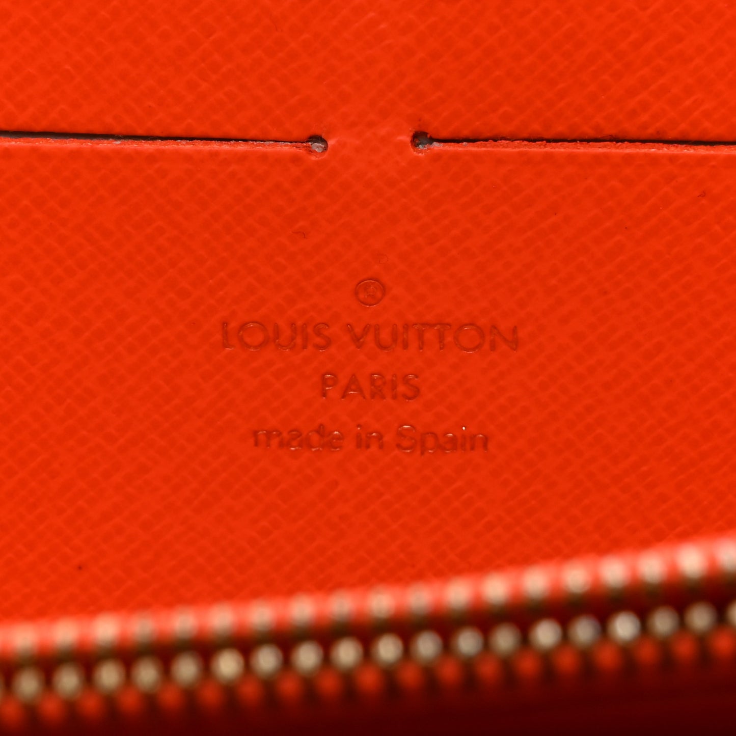 Monogram Graffiti Zippy Wallet Orange
