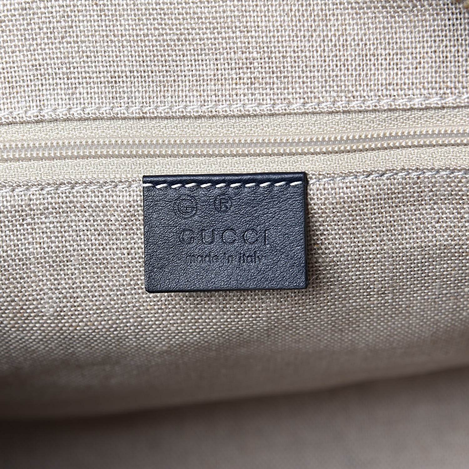Gucci Microguccissima Medium Crossbody Bag Blue 6 of 12
