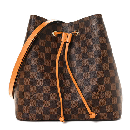 Louis Vuitton Damier Ebene Neonoe MM Safran 1 of 7