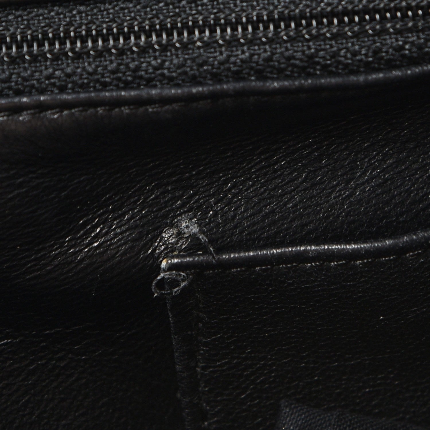 Chanel Calfskin Diagonal Ligne Tote Black 11 of 11