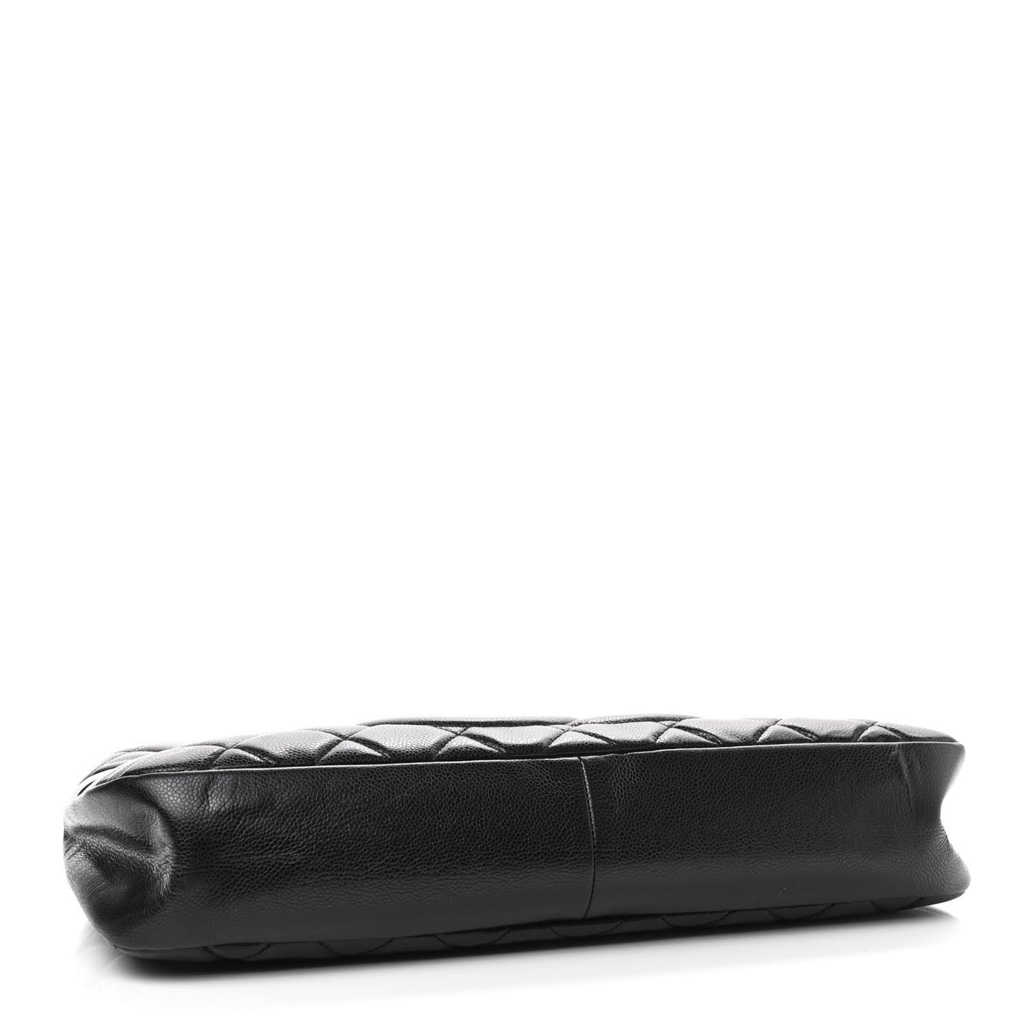 Caviar Quilted Timeless CC Soft Tote Black