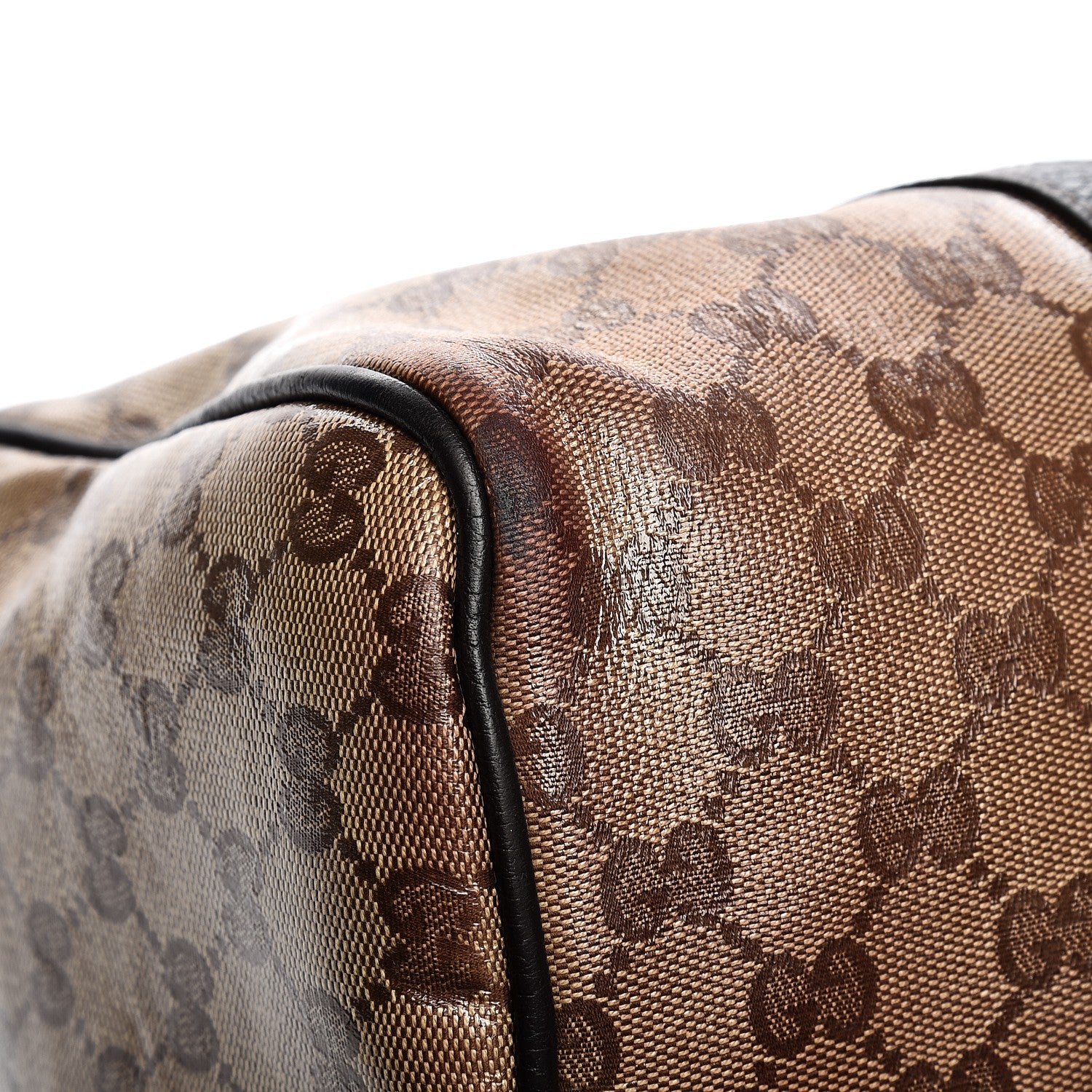 Gucci Crystal Monogram Medium Joy Boston Dark Brown 22 of 24