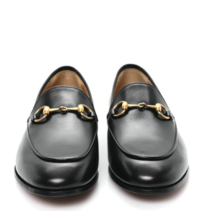 Gucci Calfskin Womens Jordaan Loafers 35.5 Black 3 of 11