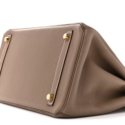 Hermes Togo Birkin 30 Etoupe 10 of 12