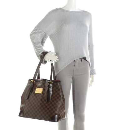 Louis Vuitton Damier Ebene Hampstead GM 2 of 7