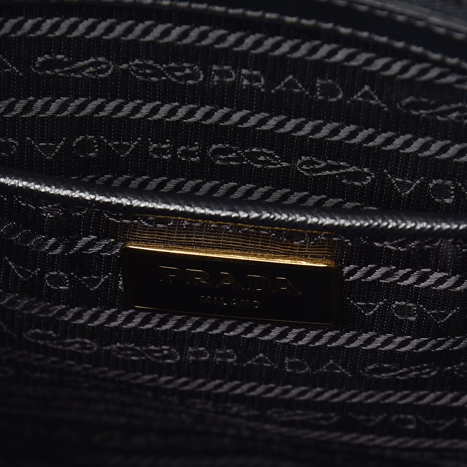 Prada Saffiano Medium Galleria Double Zip Tote Black 10 of 12