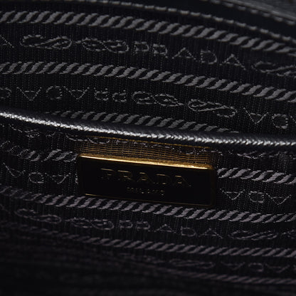 Prada Saffiano Medium Galleria Double Zip Tote Black 10 of 12