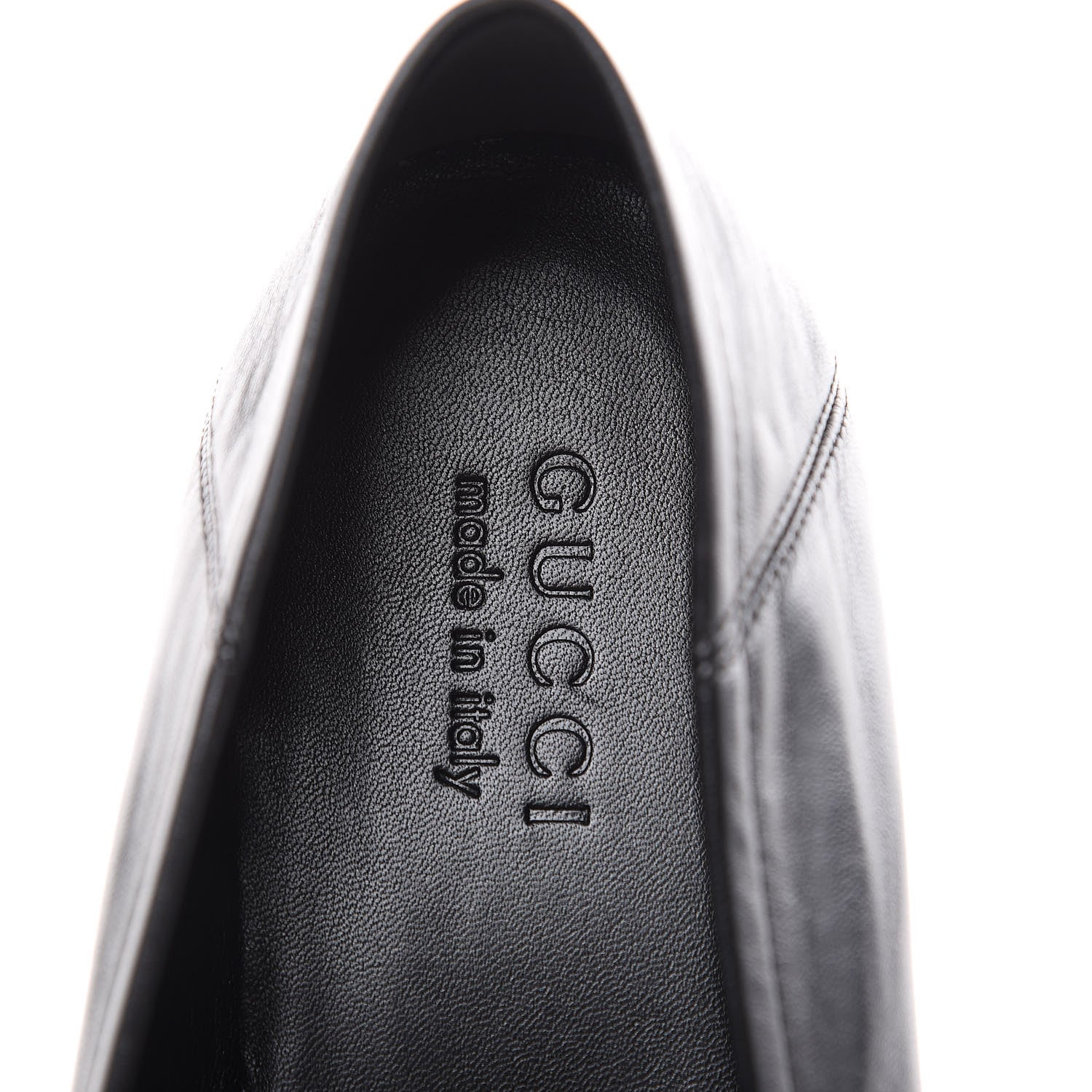 Gucci Lambskin Wolf Embroidered Mens Brixton Horsebit Loafers 9.5 Black 7 of 11