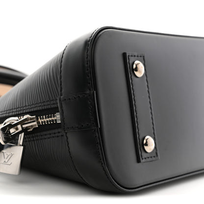 Louis Vuitton Epi Jacquard Alma BB Black 8 of 11