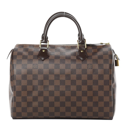 Louis Vuitton Damier Ebene Speedy 30 1 of 16