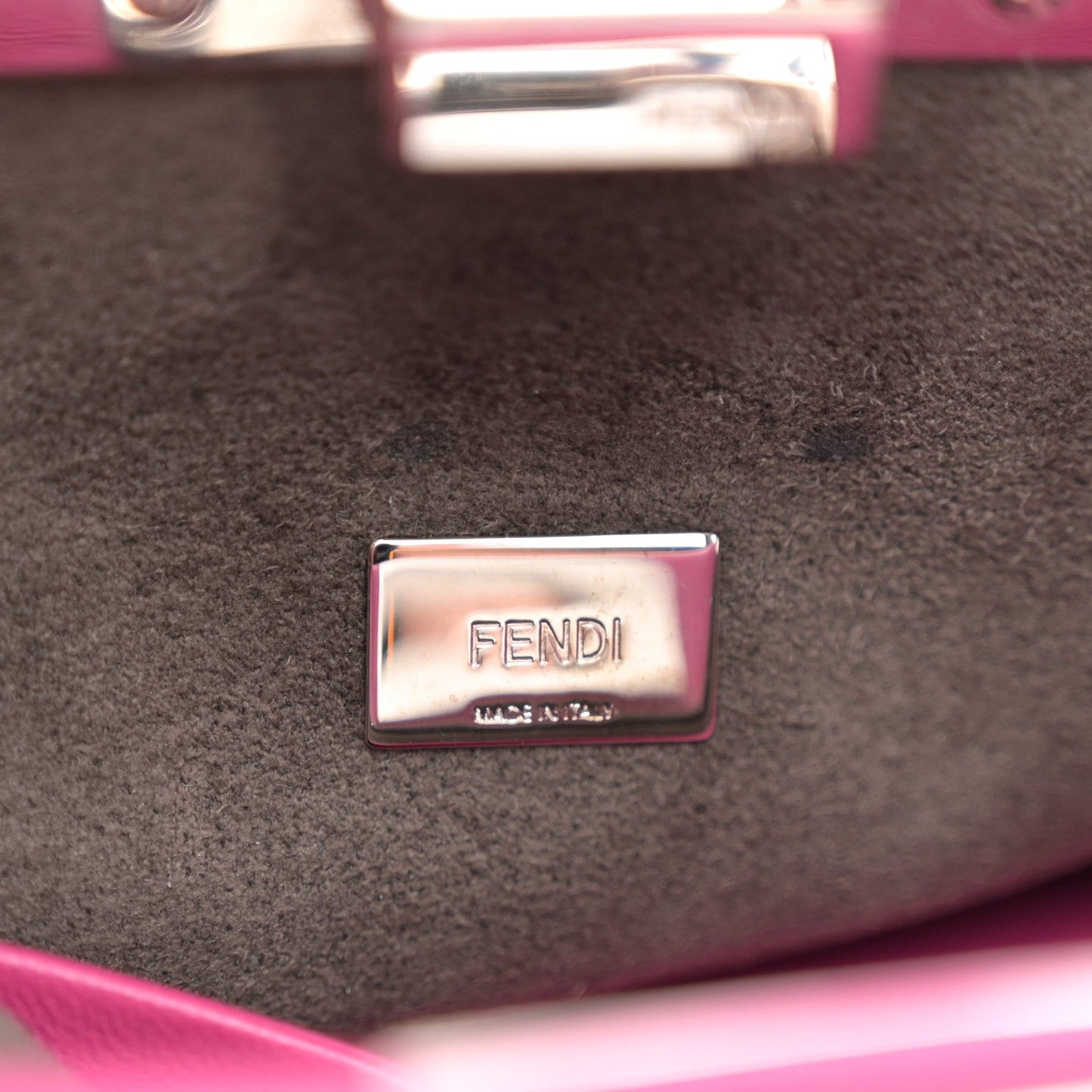 Nappa Nano Peekaboo Satchel Magenta