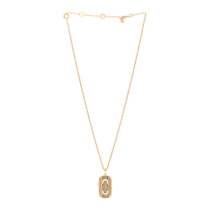 Bulgari 18K Yellow Gold Parentesi Pendant Necklace 3 of 4