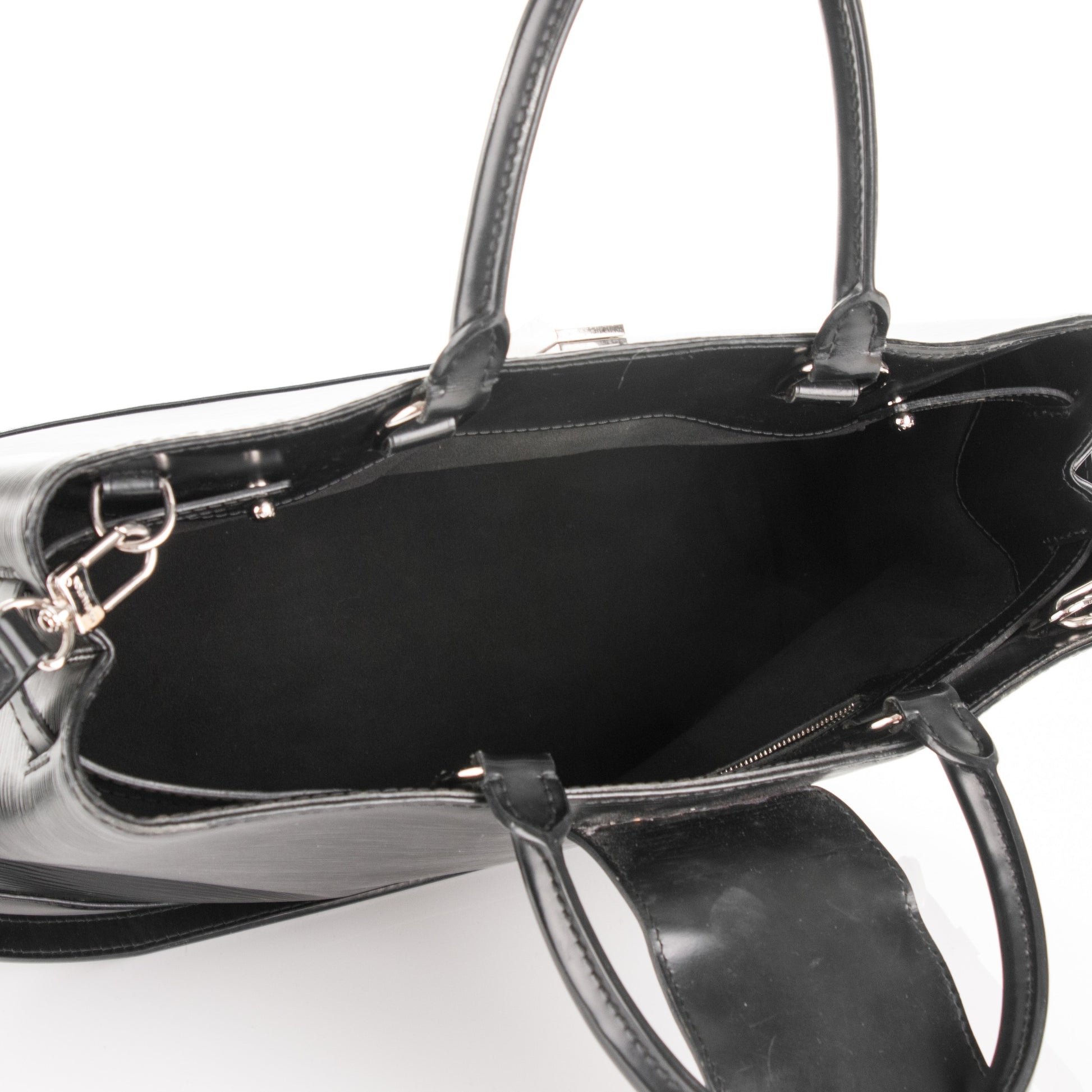 Louis Vuitton Epi Mirabeau GM Black 6 of 9