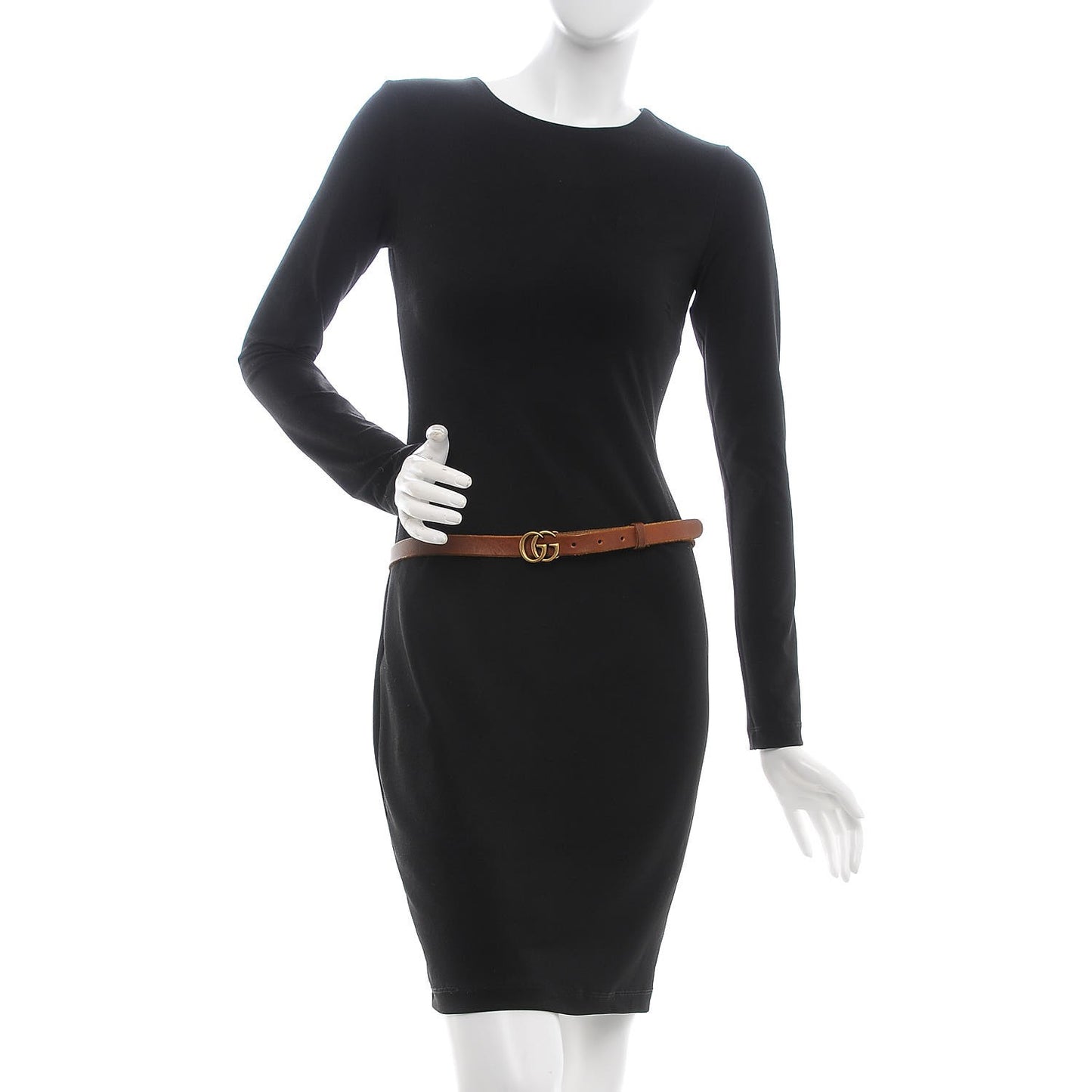 Faded Calfskin Double G 20mm Belt 85 34 Cuir