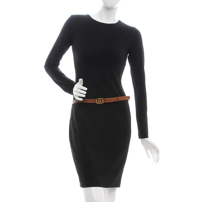 Gucci Faded Calfskin Double G 20mm Belt 85 34 Cuir 2 of 7