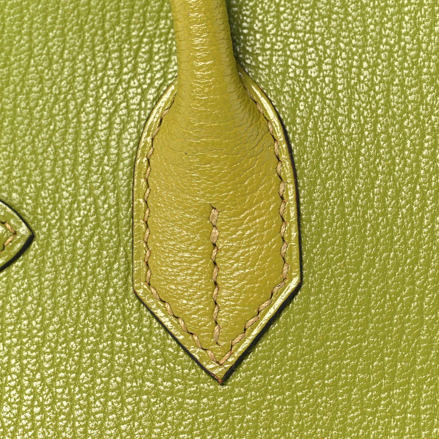 Chevre Mysore Bi-Color Birkin 30 Vert Anis Vert Chartreuse