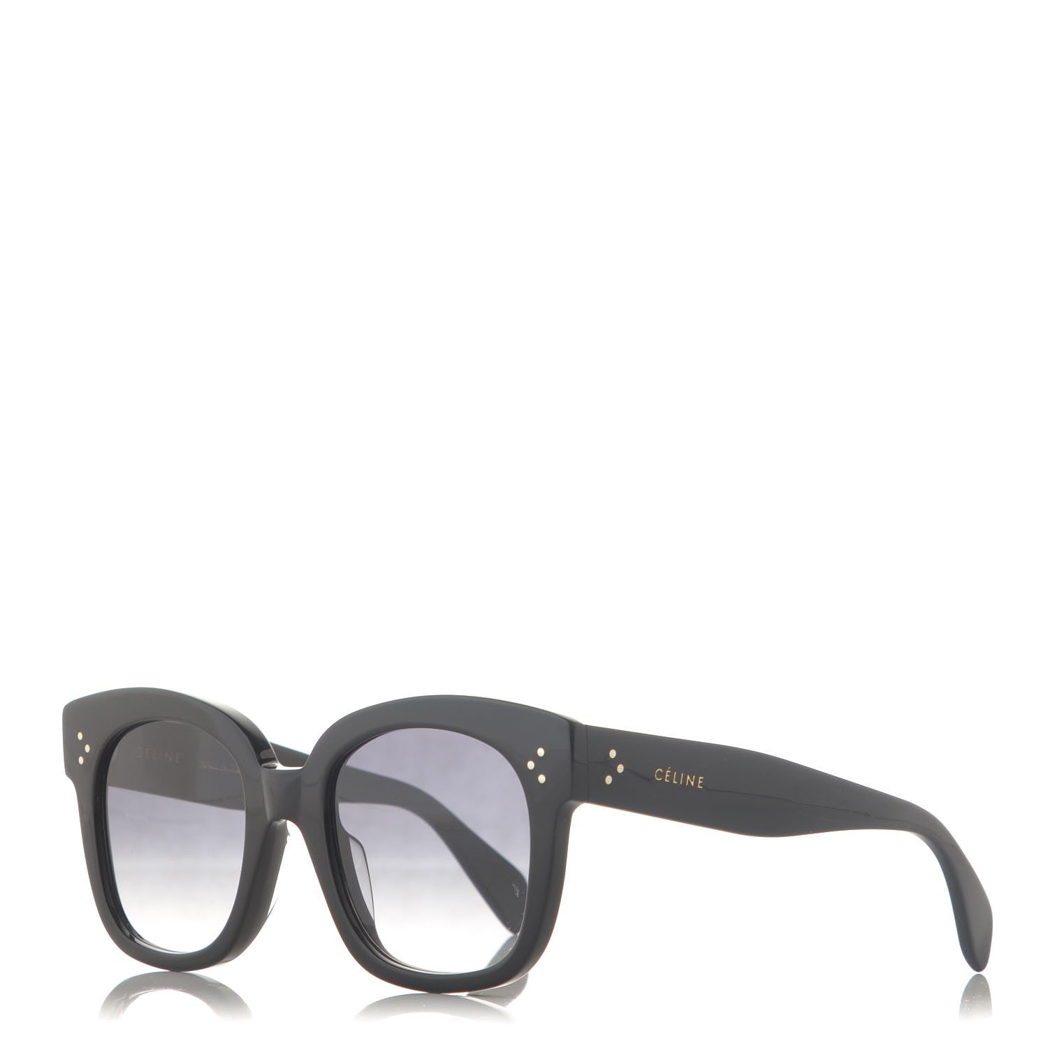 Celine Square Sunglasses CL40002U Black 1 of 8
