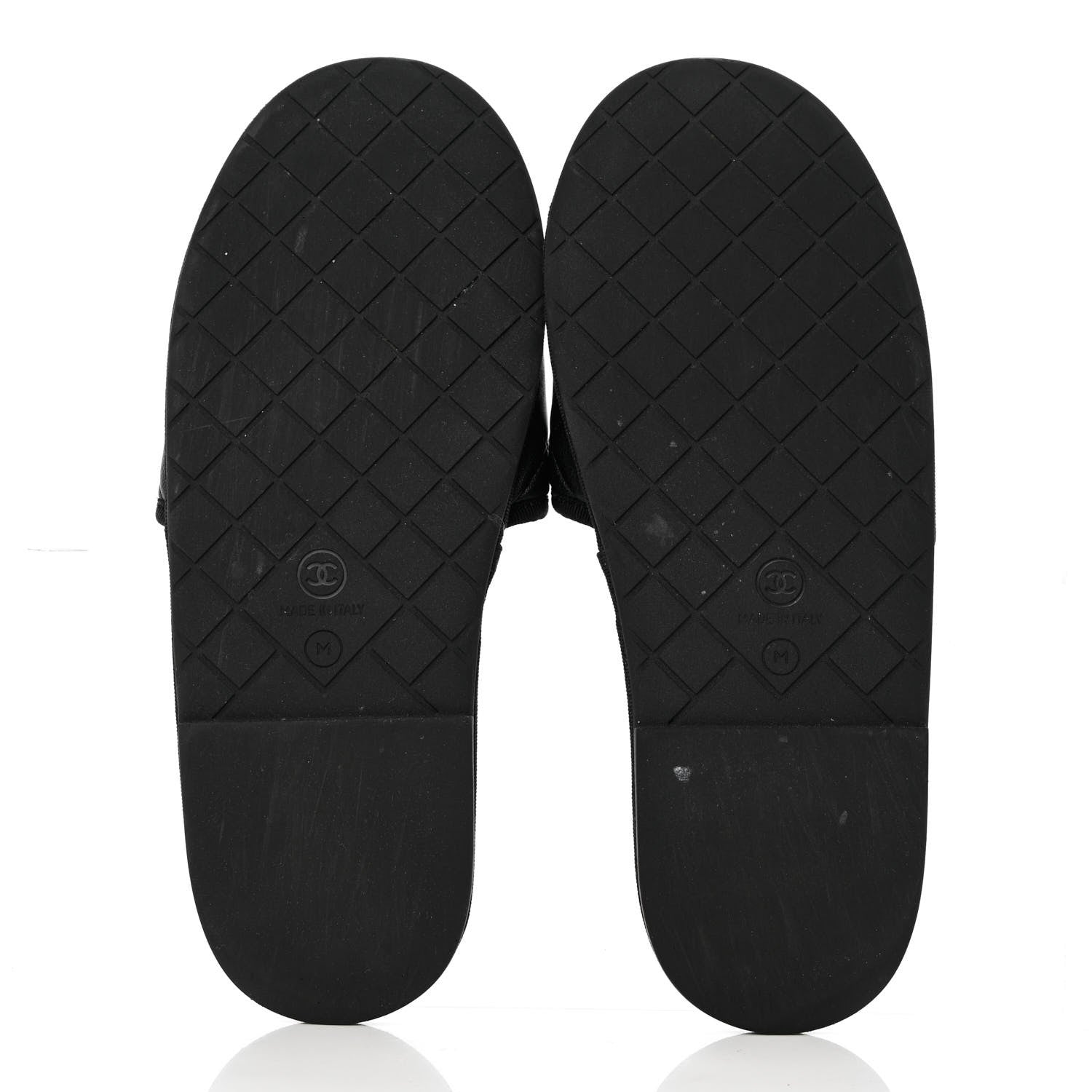Chanel Lambskin CC Flat Mules M Black 10 of 18