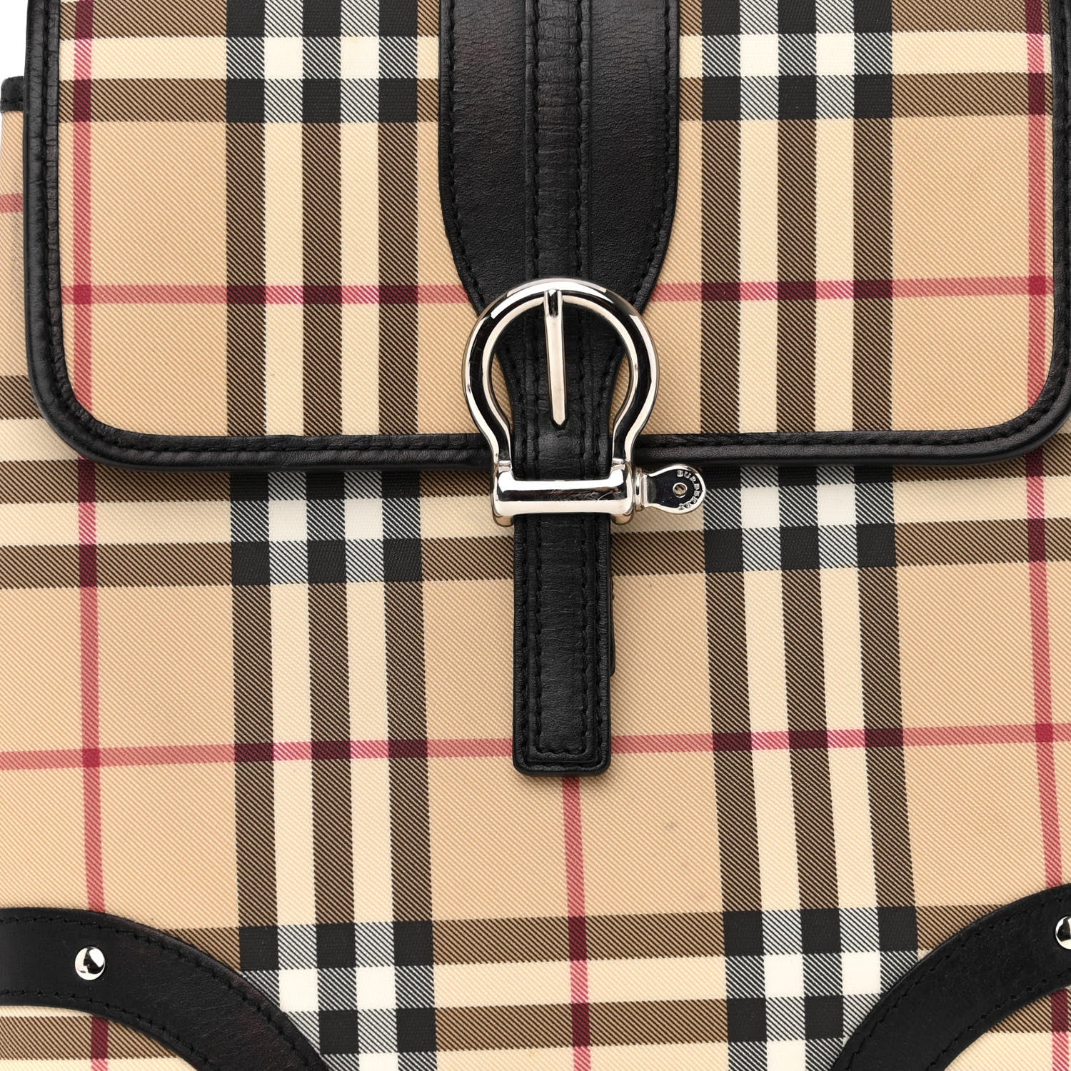 Burberry House Check Backpack Black 7 of 12