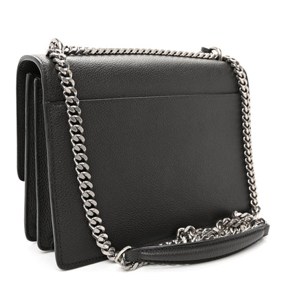 Saint Laurent Grained Calfskin Medium Monogram Sunset Fog 3 of 9