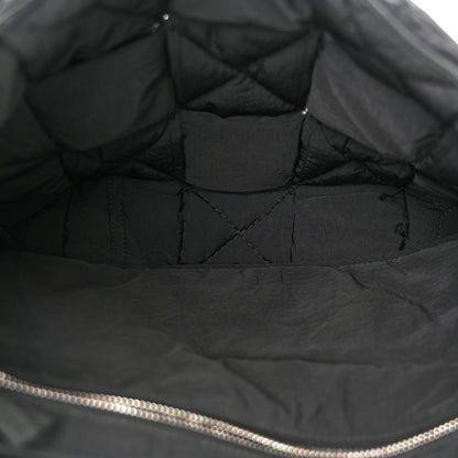 Bottega Veneta Nylon Intrecciato Padded Tech Maxi Cassette Bag Black 5 of 10