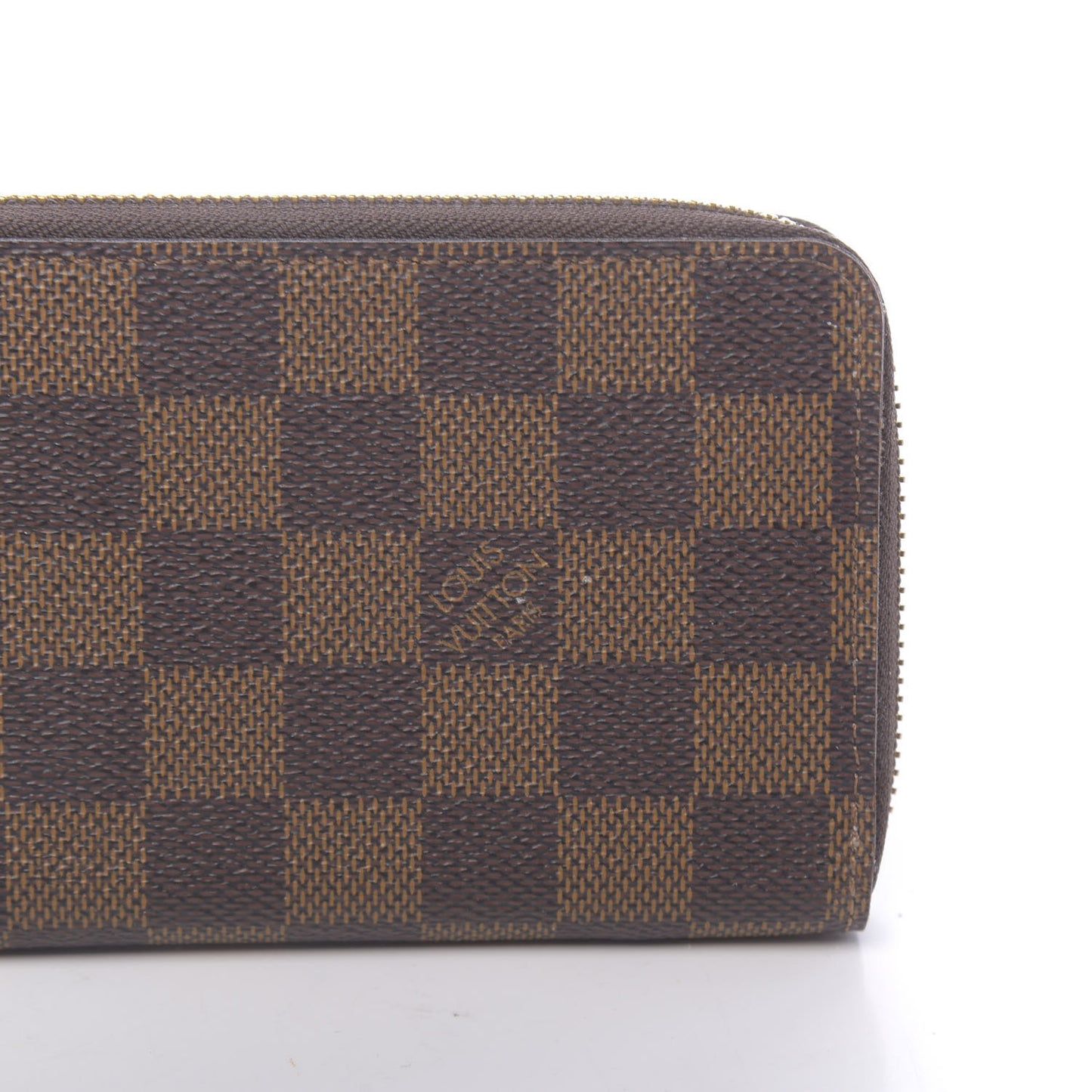 Damier Ebene Clemence Wallet Rose Ballerine