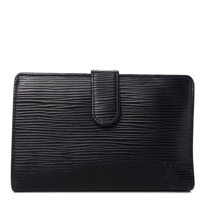 Louis Vuitton Epi French Purse Wallet Black 1 of 10