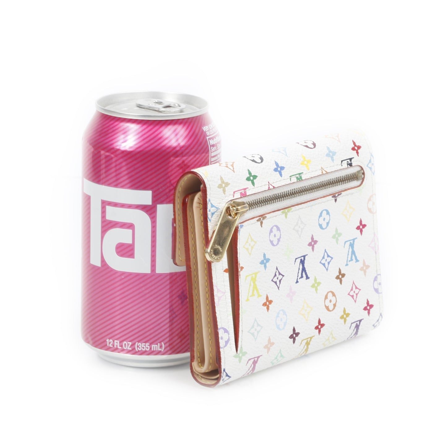 Monogram Multicolor Koala Wallet White