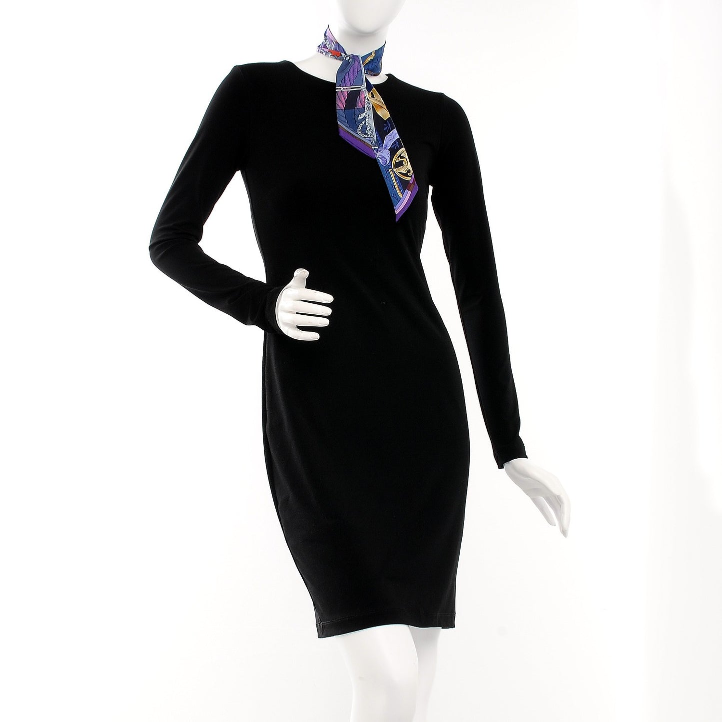 Silk Cavalleria D'Etriers Twilly Violet Bleu Rose