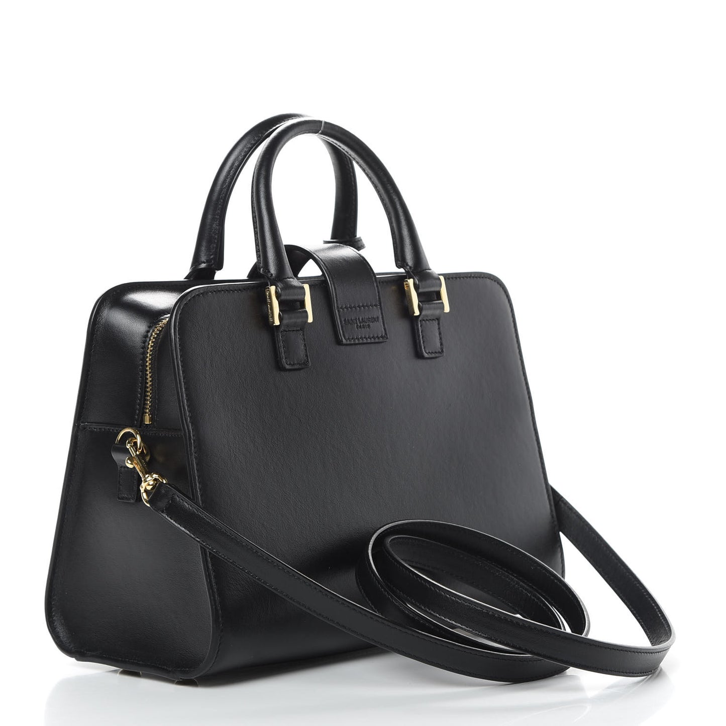 Calfskin Monogram Baby Cabas Black