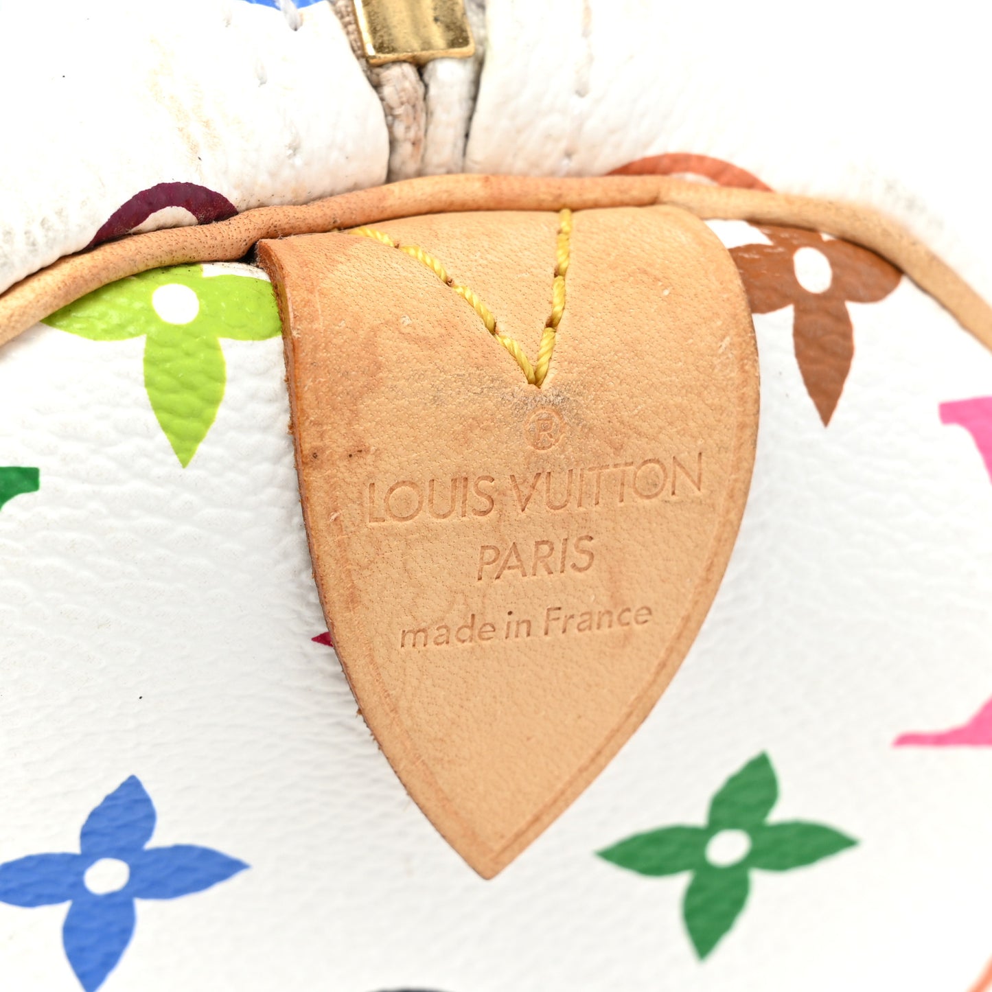 Monogram Multicolor Speedy 30 White