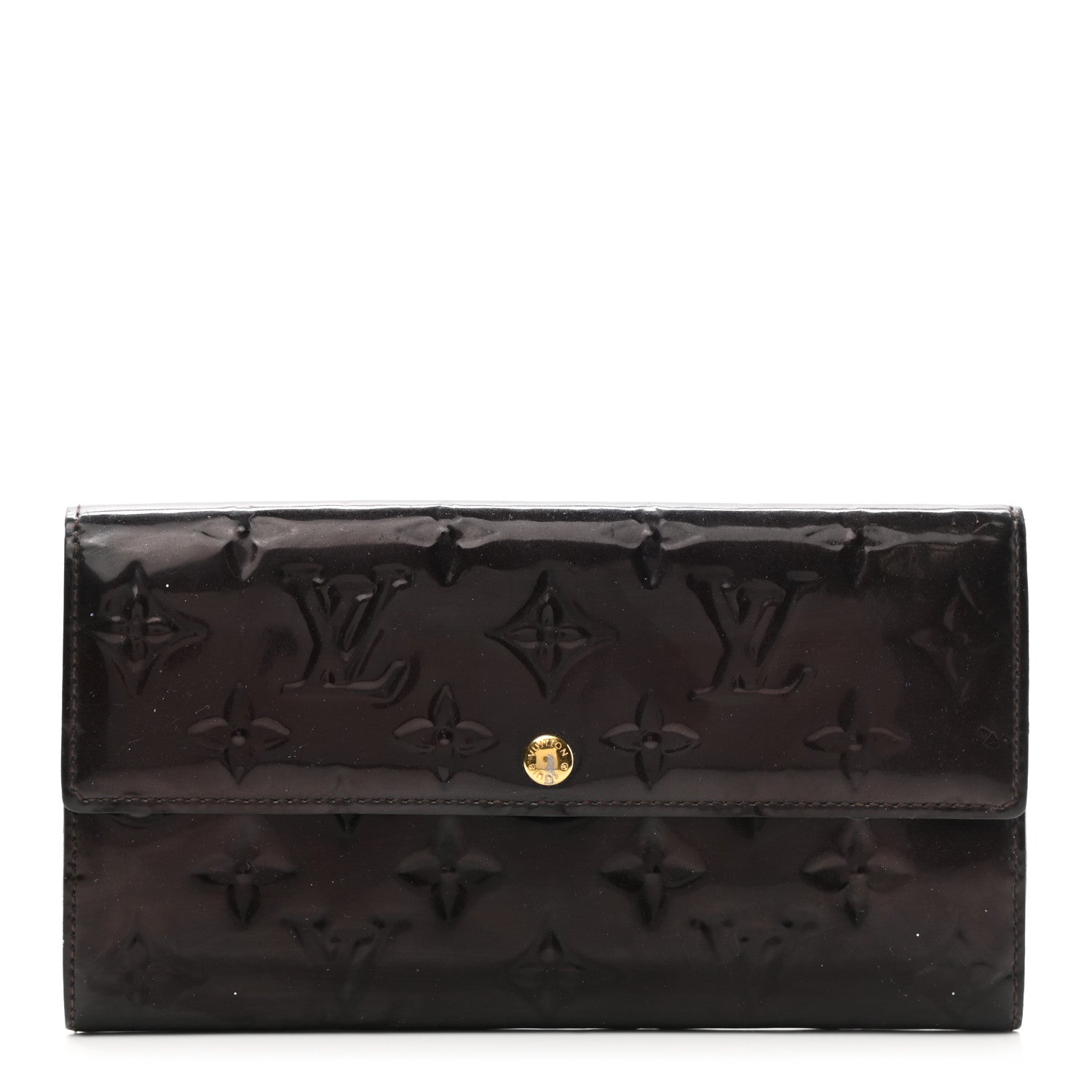 Louis Vuitton Vernis Sarah Wallet Amarante 1 of 10