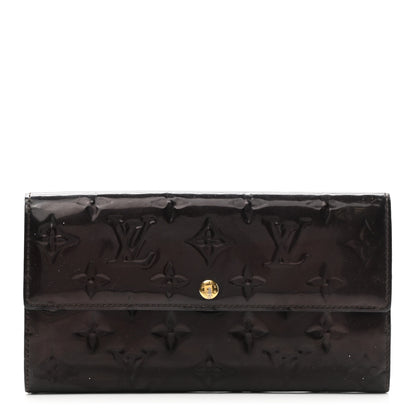 Louis Vuitton Vernis Sarah Wallet Amarante 1 of 10