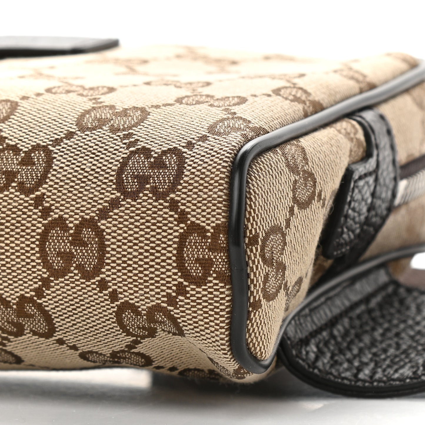 Monogram Belt Bag Dark Brown